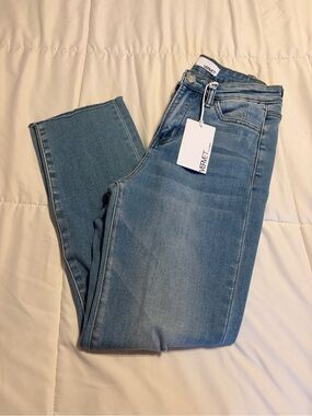 Vervet Jeanne Light Blue Distressed Women's Jeans